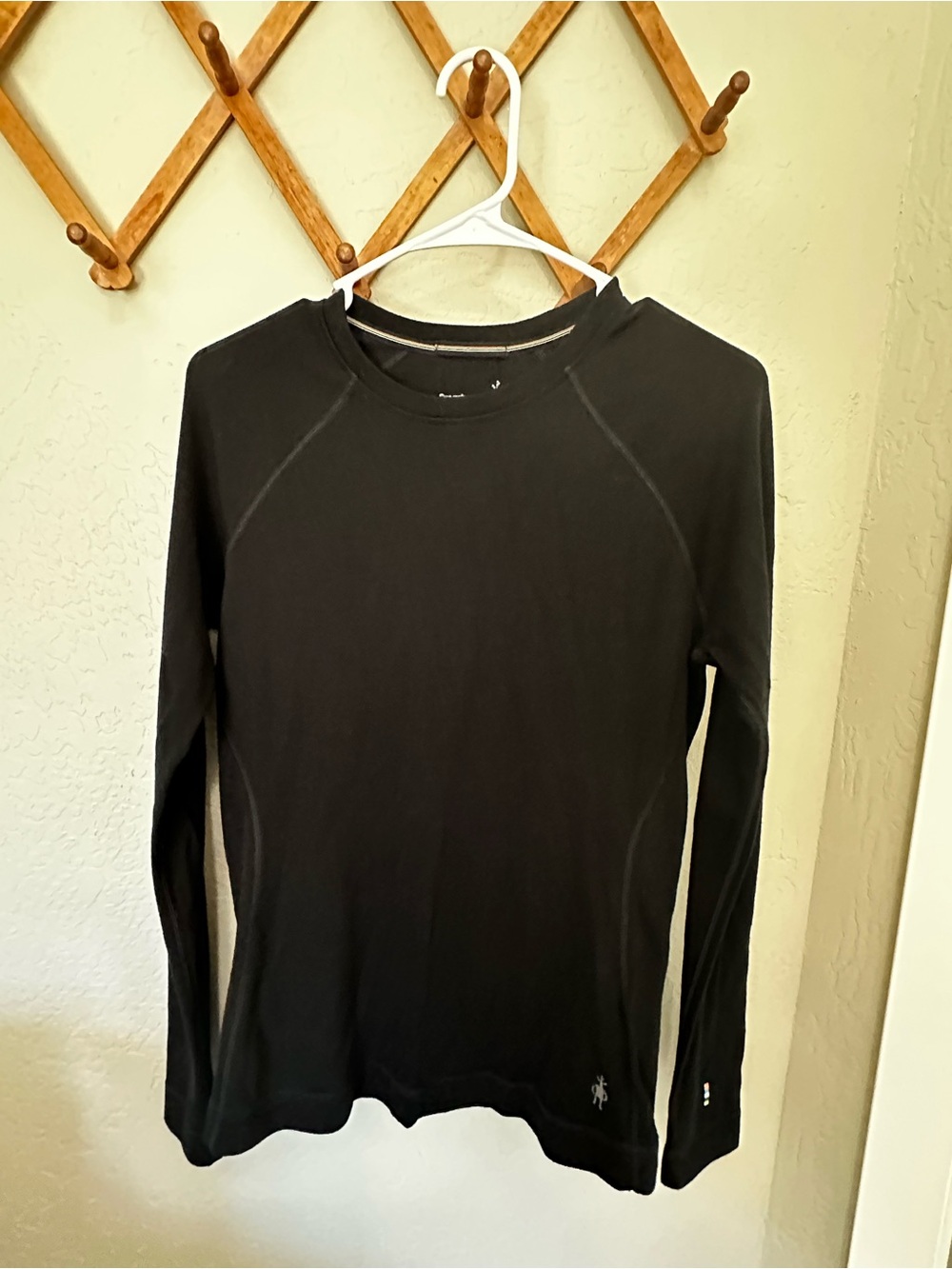 Smartwool Black Long-Sleeve Merino Tee